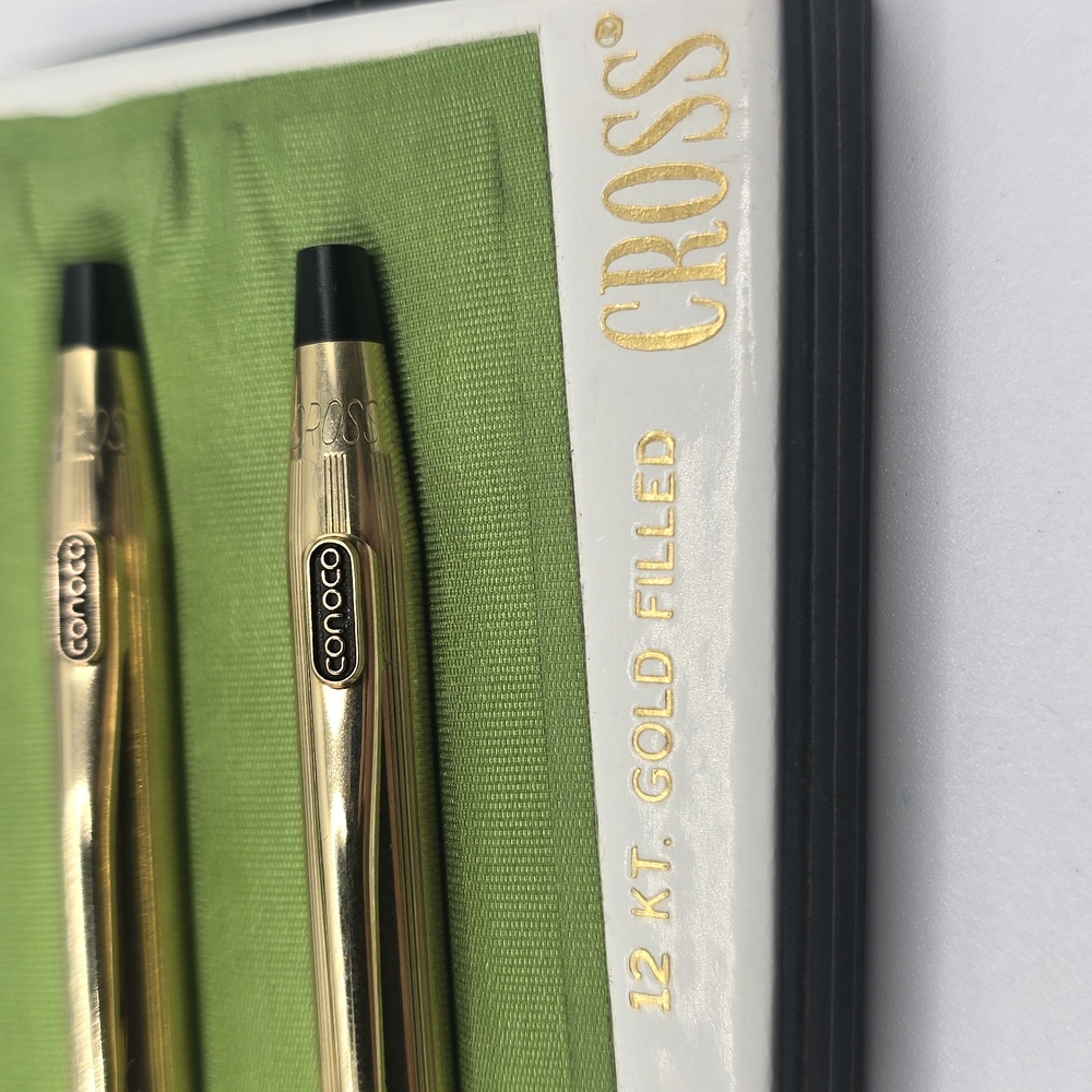 Gold Ballpoint Pen Set